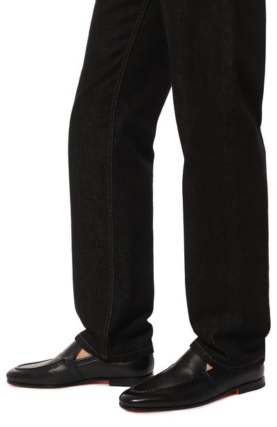 Кожан�ые лоферы carlos SANTONI, арт. MCNG18000SA4BSG8, фото 3