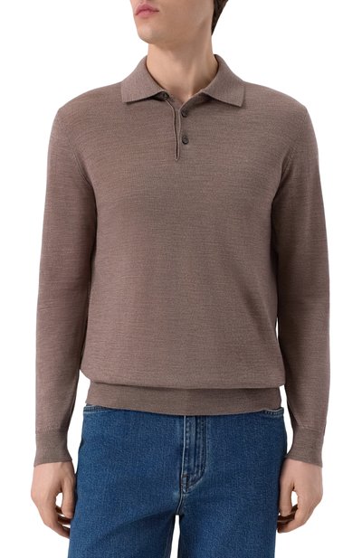 Шерстяное поло ANDREA CAMPAGNA, арт. M5625-6686, фото 3