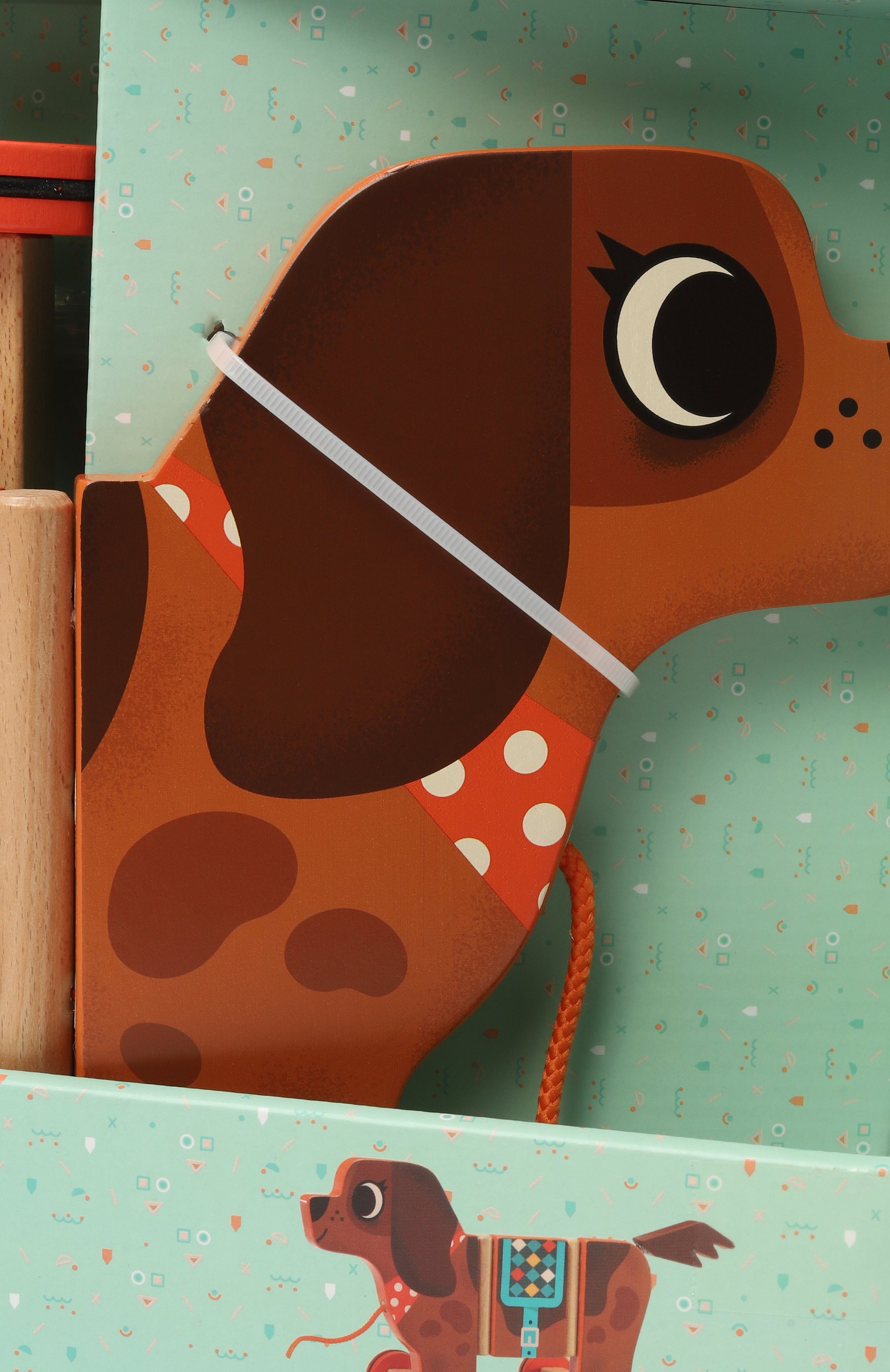 Каталка собачка DJECO, арт. DJ06247, фото 3