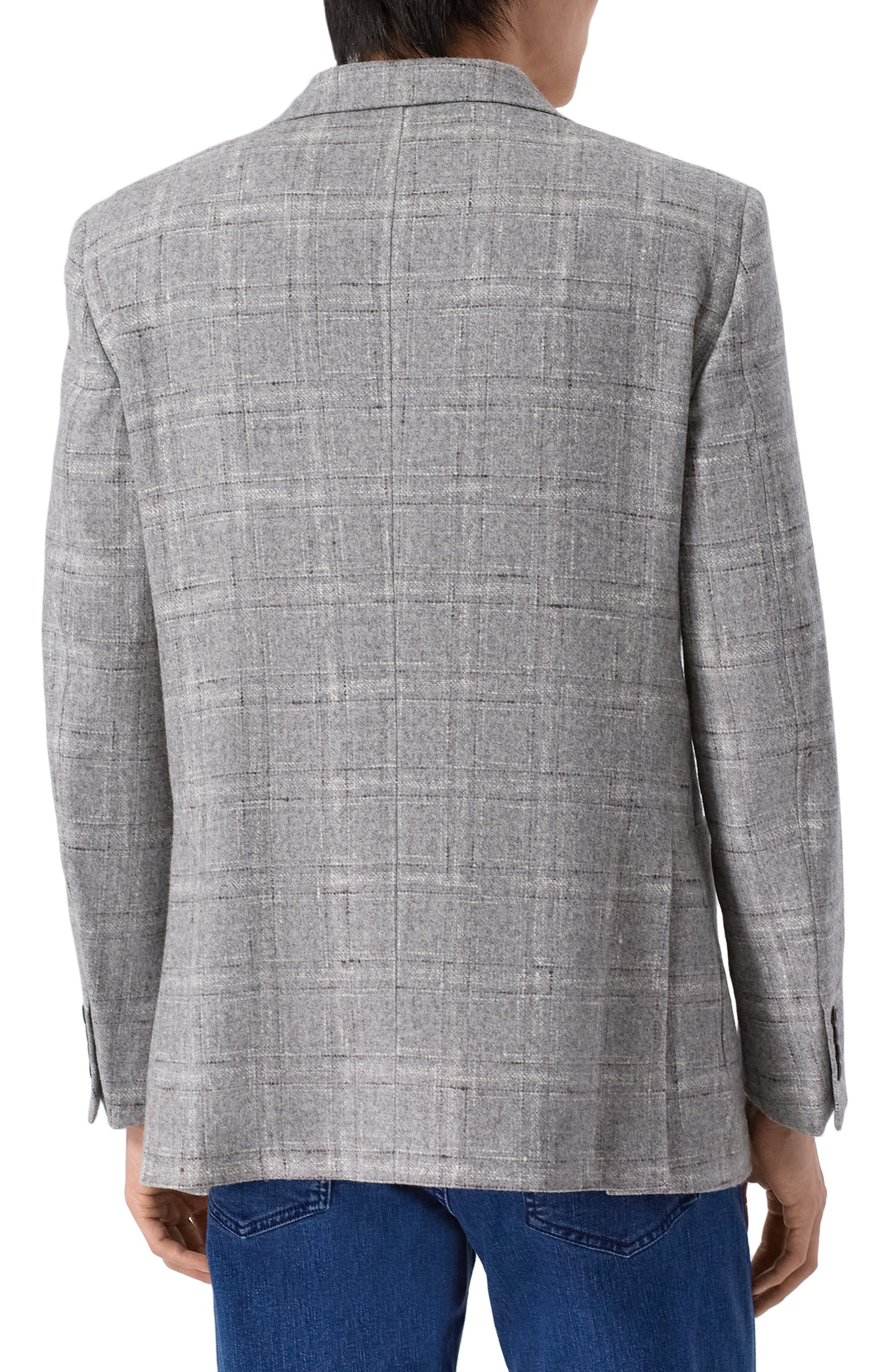 Шерстяной пиджак ZILLI, арт. P2T00AM093043001Q, фото 5