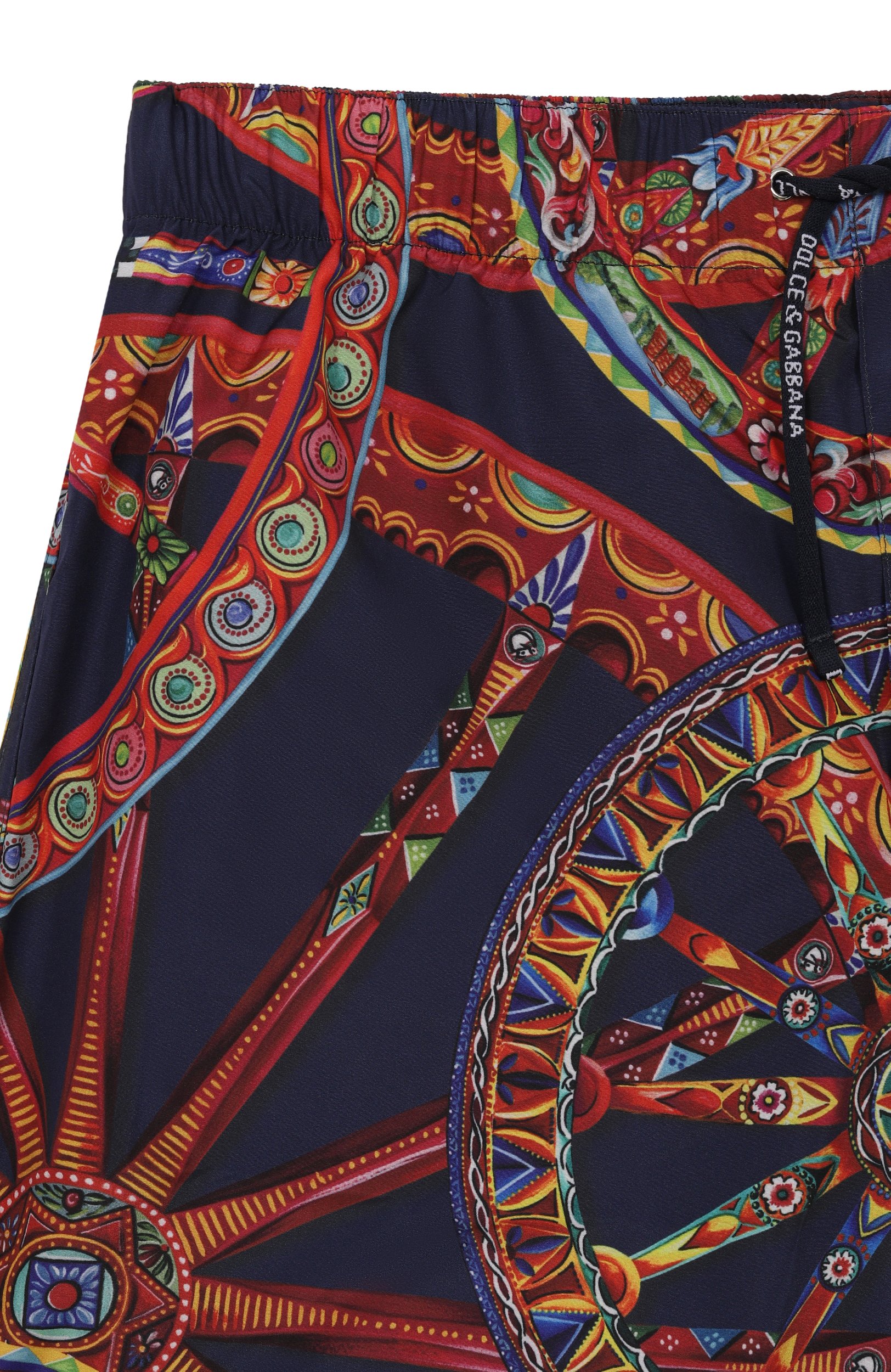 Плавки-шорты DOLCE & GABBANA темно-синего цвета по цене 28450 руб., арт. L4J818/0N0HZ_001, фото 3 Плавки-шорты DOLCE & GABBANA, арт. L4J818/0N0HZ_001, фото 3