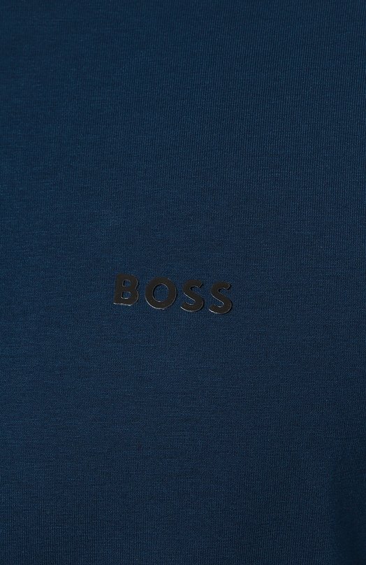 Хлопковый лонгслив BOSS Green 5
