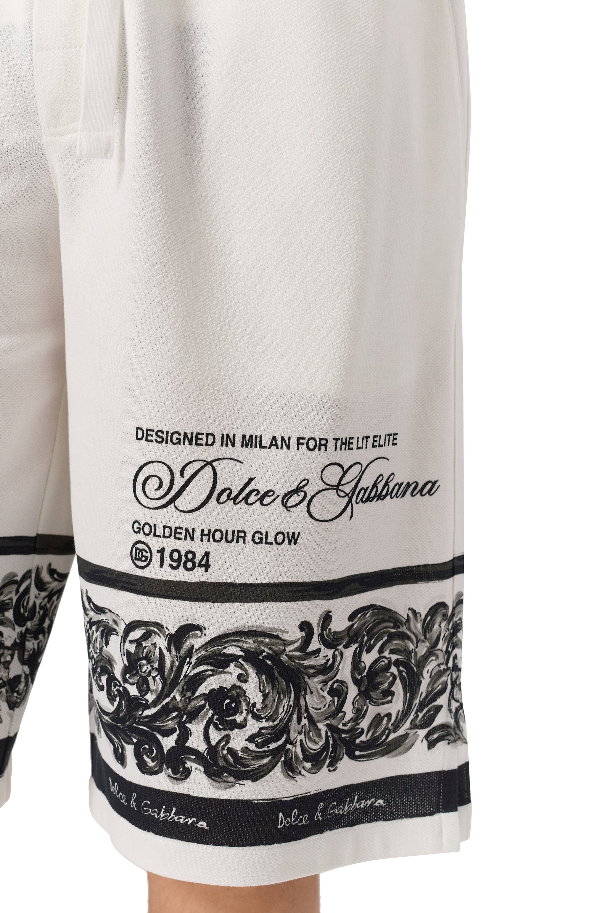 Хлопковые шорты DOLCE & GABBANA, арт. GV37AT/II7HN, фото 5