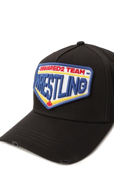 Хлопковая бейсболка DSQUARED2, арт. BCM0902/05C00001, фото 4