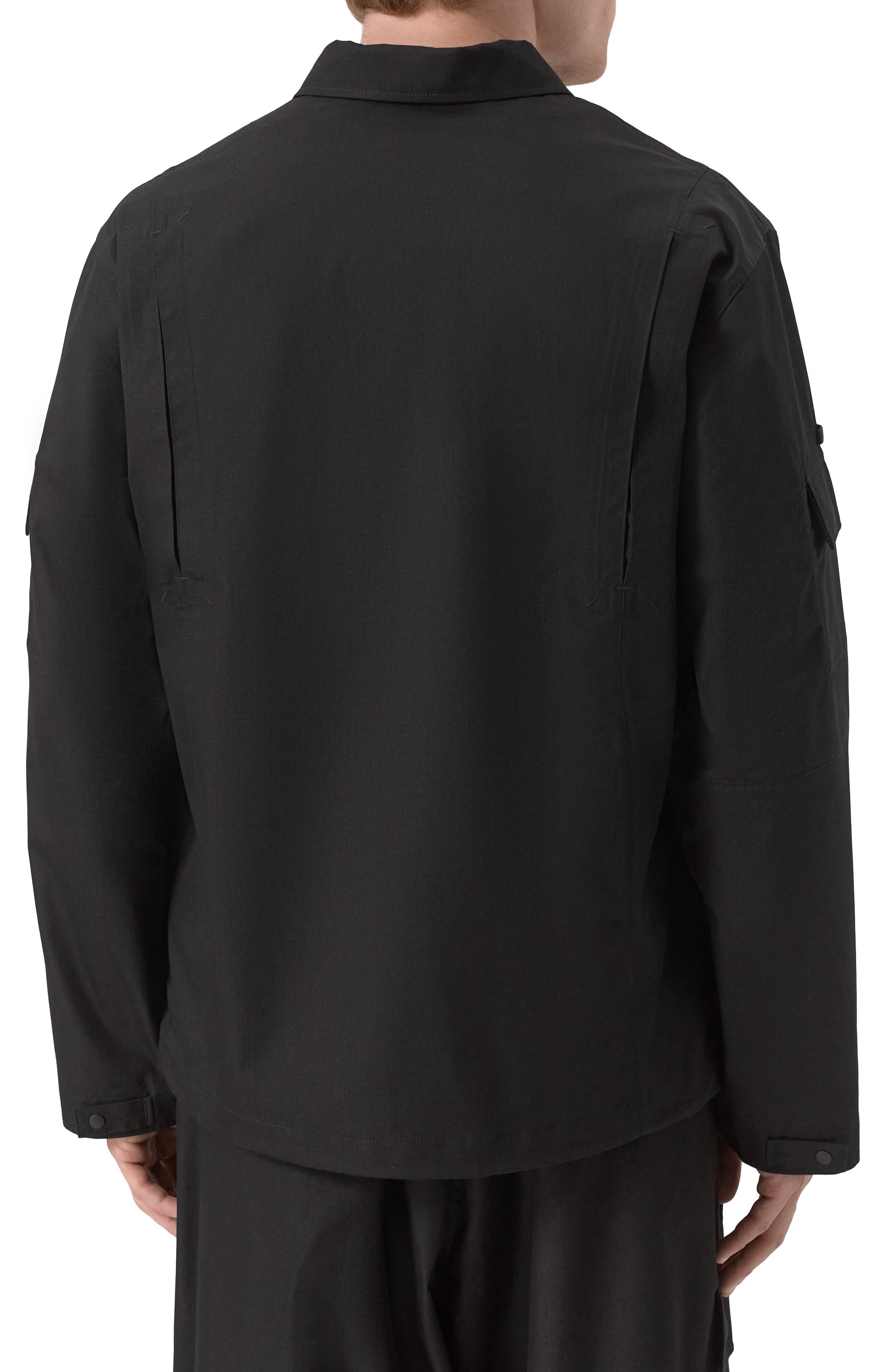 Хлопковая куртка-рубашка Y-3, арт. JI7083, фото 4