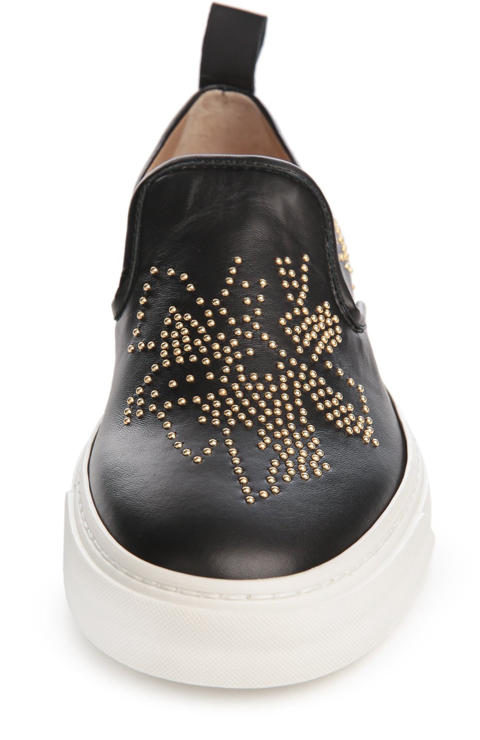 Кожаные слипоны susanna с заклепками CHLOÉ, арт. CH26142/NAPPA DREAM SHEEPSKIN, фото 4