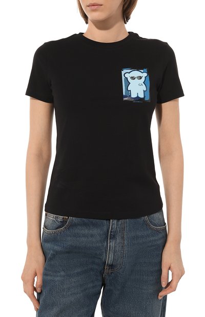 Хлопковая футболка EMPORIO ARMANI, арт. 3R2T8D/2J07Z, фото 3