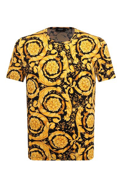 Мужская хлопковая футболка VERSACE, арт. 1000959/1A00515