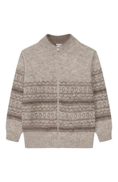 Кардиган из шерсти и кашемира BRUNELLO CUCINELLI, арт. BTFM75406B