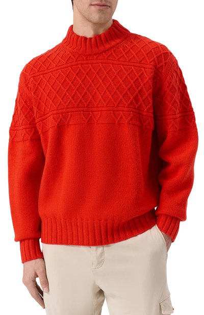 Свитер из шерсти и кашемира KITON, арт. UMM071903, фото 3