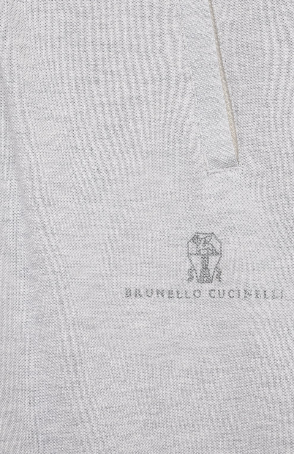 Хлопковые джоггеры BRUNELLO CUCINELLI, арт. BE854E345C, фото 3