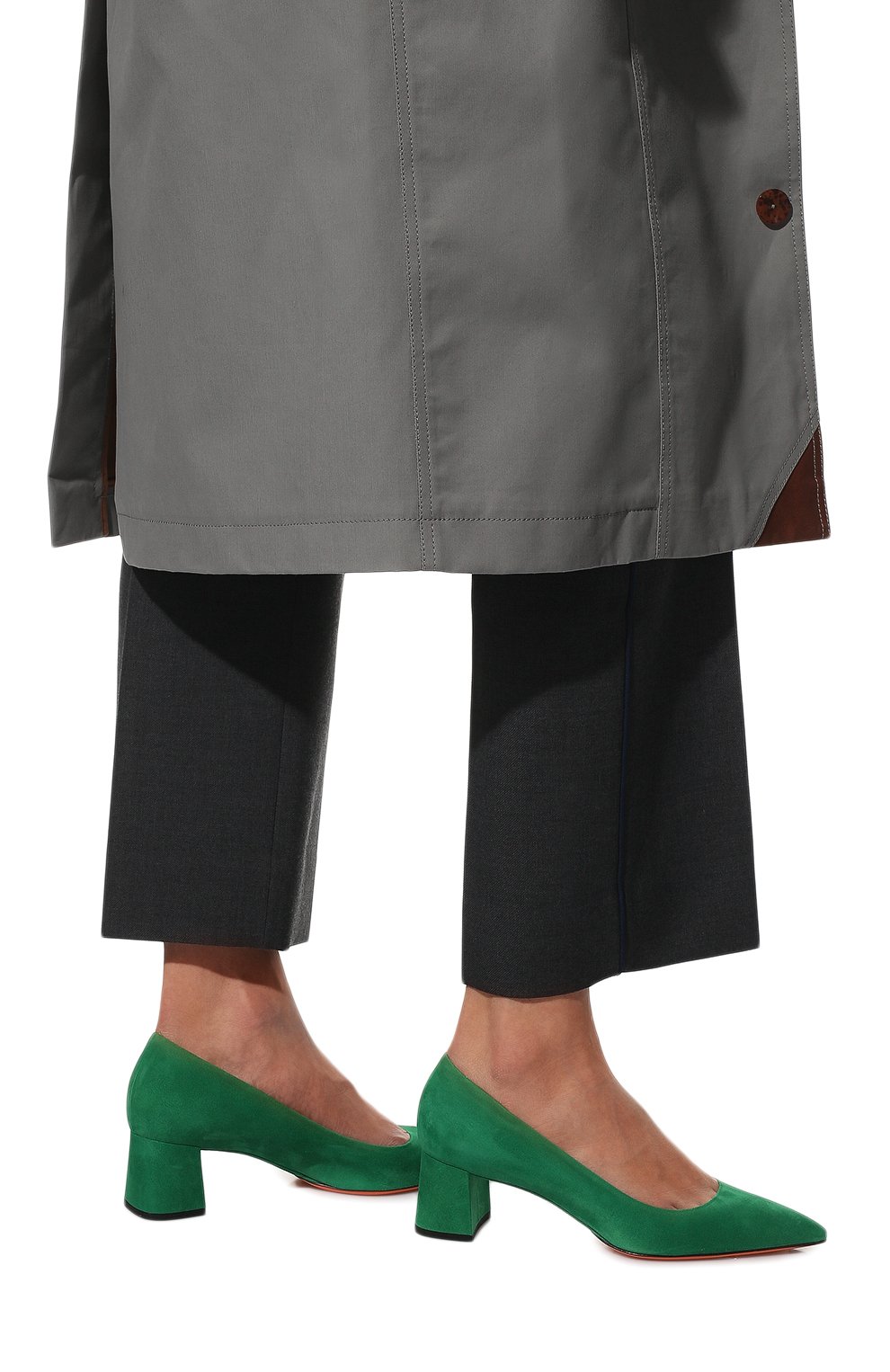 Замшевые туфли SANTONI, арт. WDBC70049HA2NMGDV42, фото 3