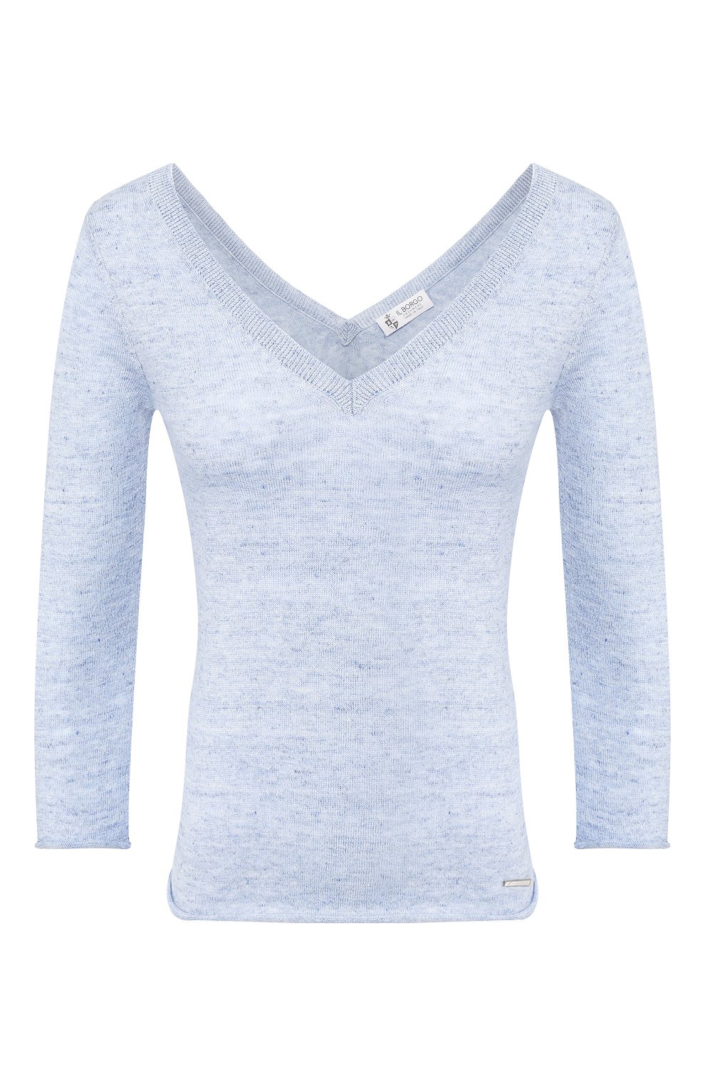 Пуловер из смеси льна и хлопка IL BORGO CASHMERE, арт. 55-1045G0, фото 1