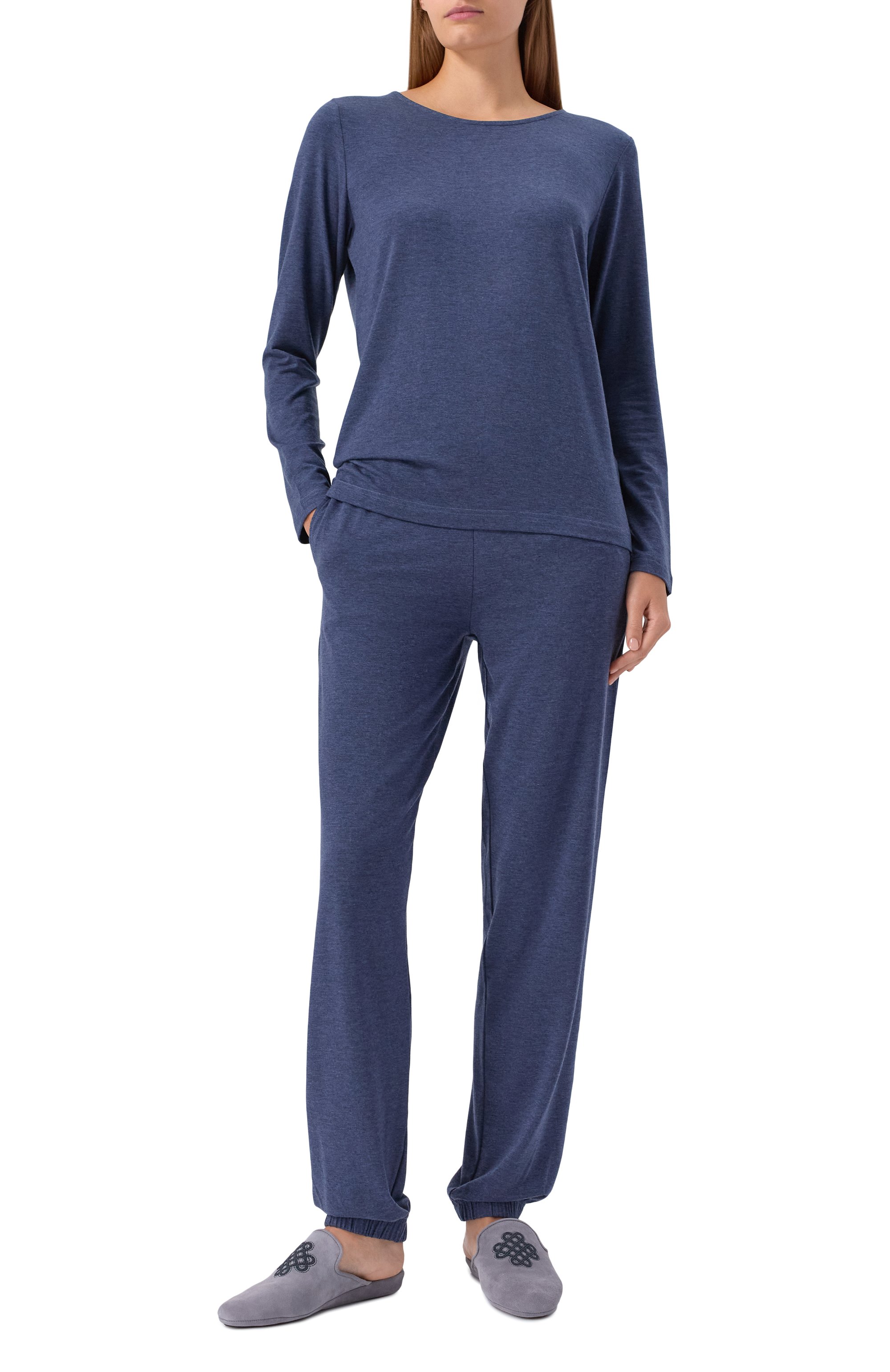 Лонгслив ZIMMERLI синего цвета по цене 17000 руб., арт. 8010-33005, фото 2 Лонгслив ZIMMERLI, арт. 8010-33005, фото 2