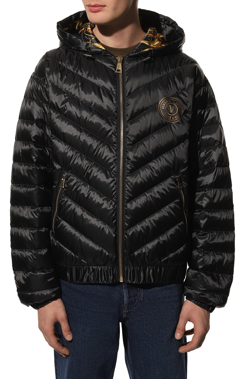 Пуховый бомбер VERSACE JEANS COUTURE, арт. 72GAU426/CQ002, фото 3