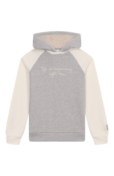 Хлопково�е худи ELEVENTY, арт. EX4P30/Z3122/10-16