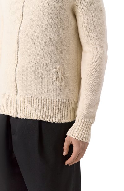 Кардиган из хлопка и шерсти JIL SANDER, арт. J47HP0014-J15442, фото 5