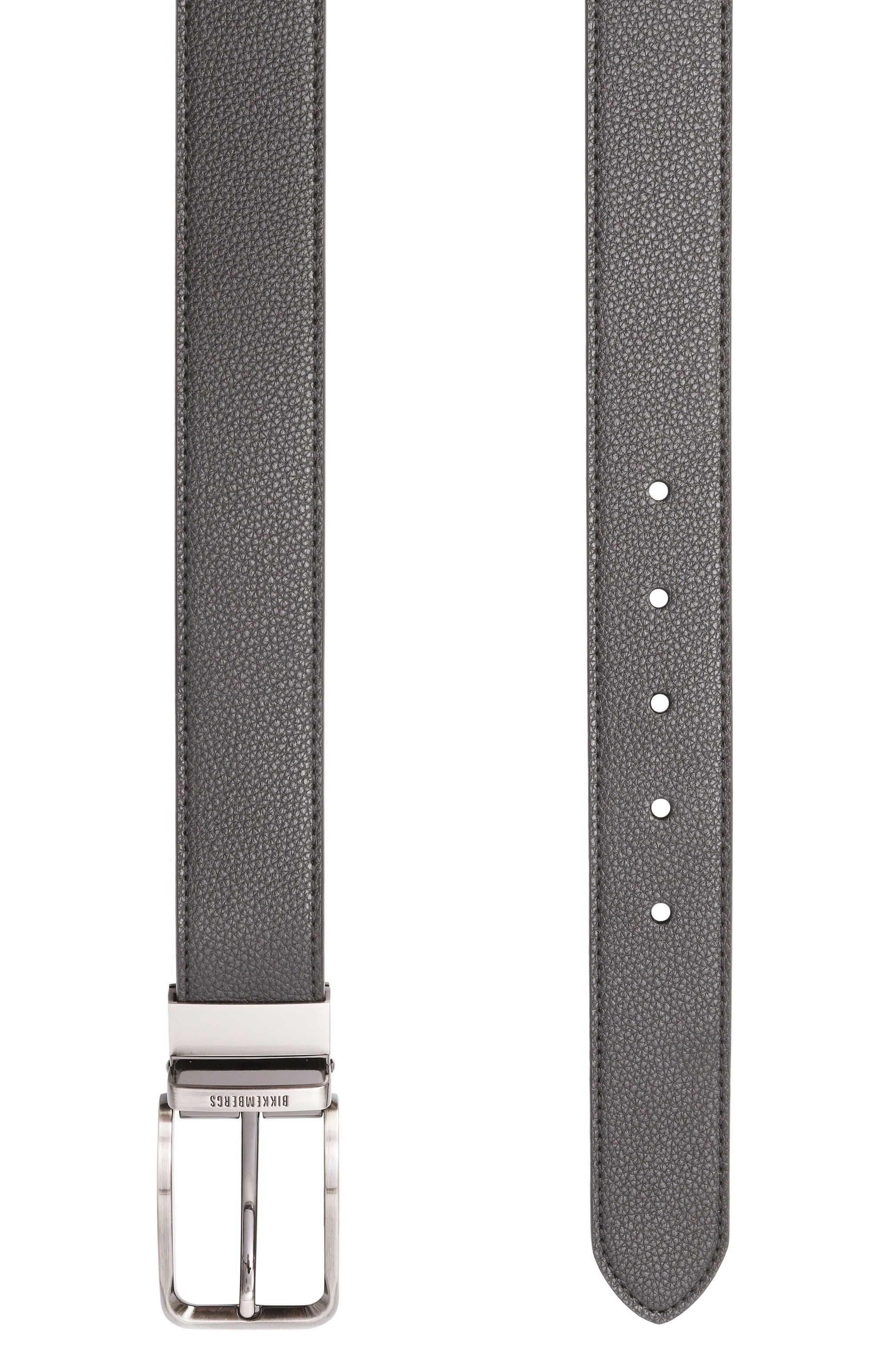 Двусторонний ремень DIRK BIKKEMBERGS черного цвета по цене 9950 руб., арт. BKCU00183M, фото 3 Двусторонний ремень DIRK BIKKEMBERGS, арт. BKCU00183M, фото 3