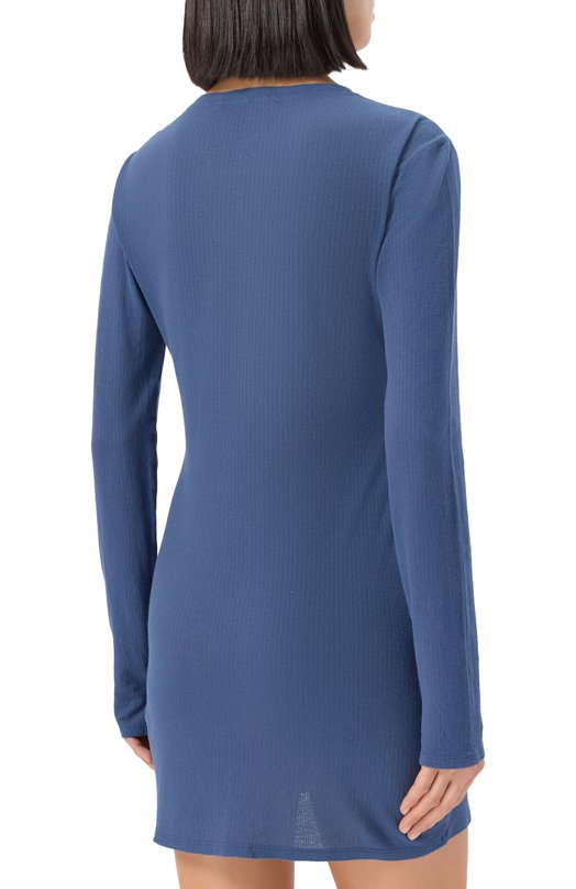 Хлопковое платье The Crawford Ksubi WFA25DR009 Синий  WFA25DR009 Фото 4