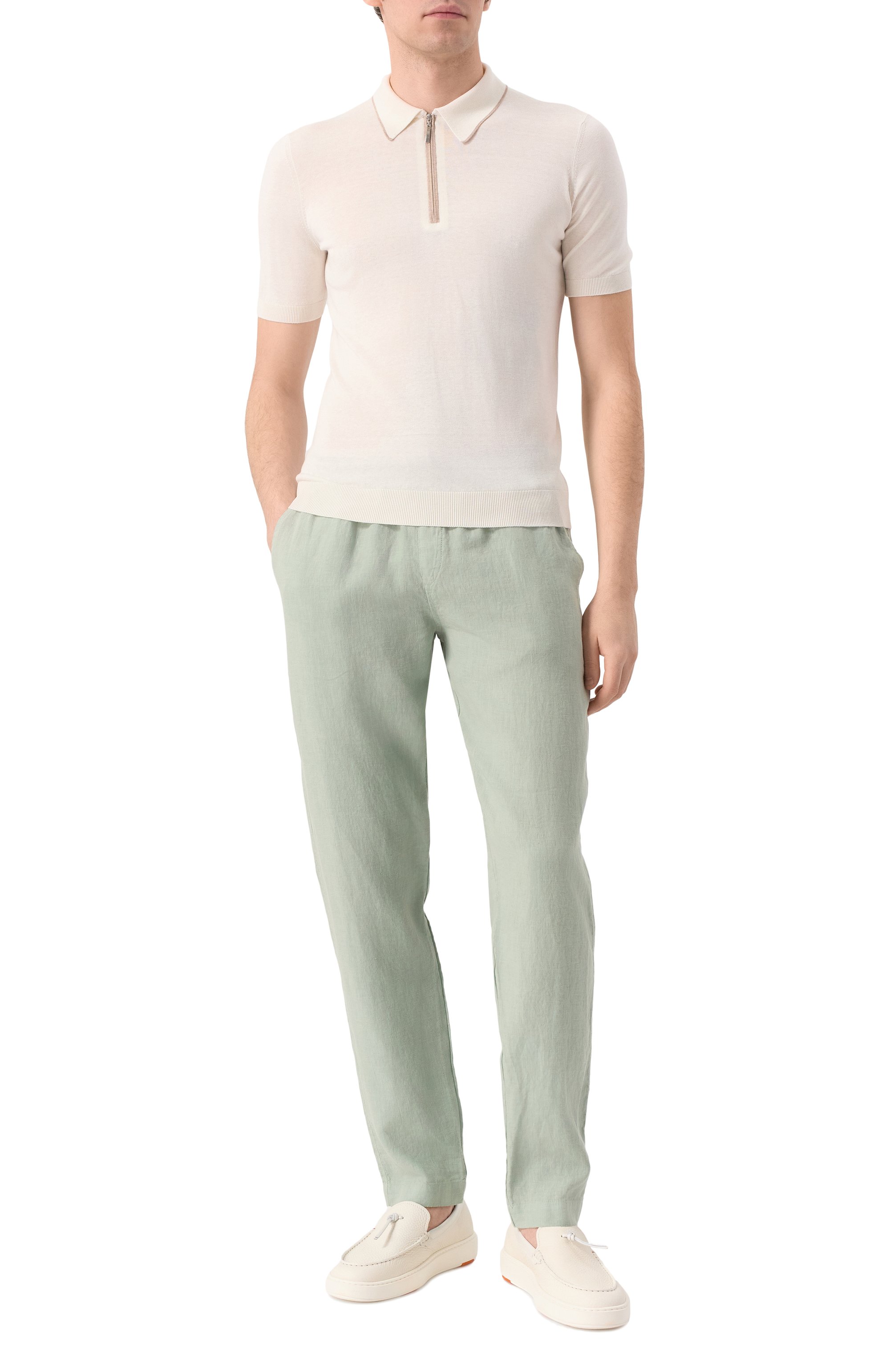 Шелковое поло GRAN SASSO, арт. 43166/23506, фото 2