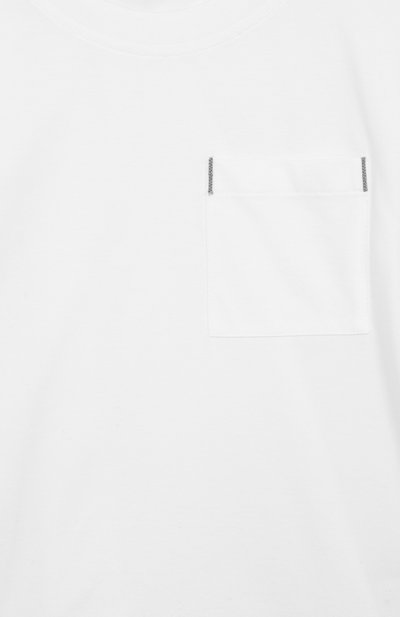 Хлопковая футболка BRUNELLO CUCINELLI, арт. B0T81T458A, фото 3