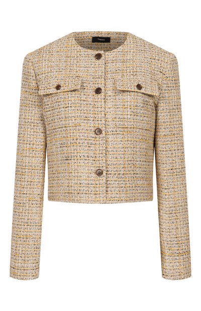 Женский твидовый жакет THEORY, арт. P0804112