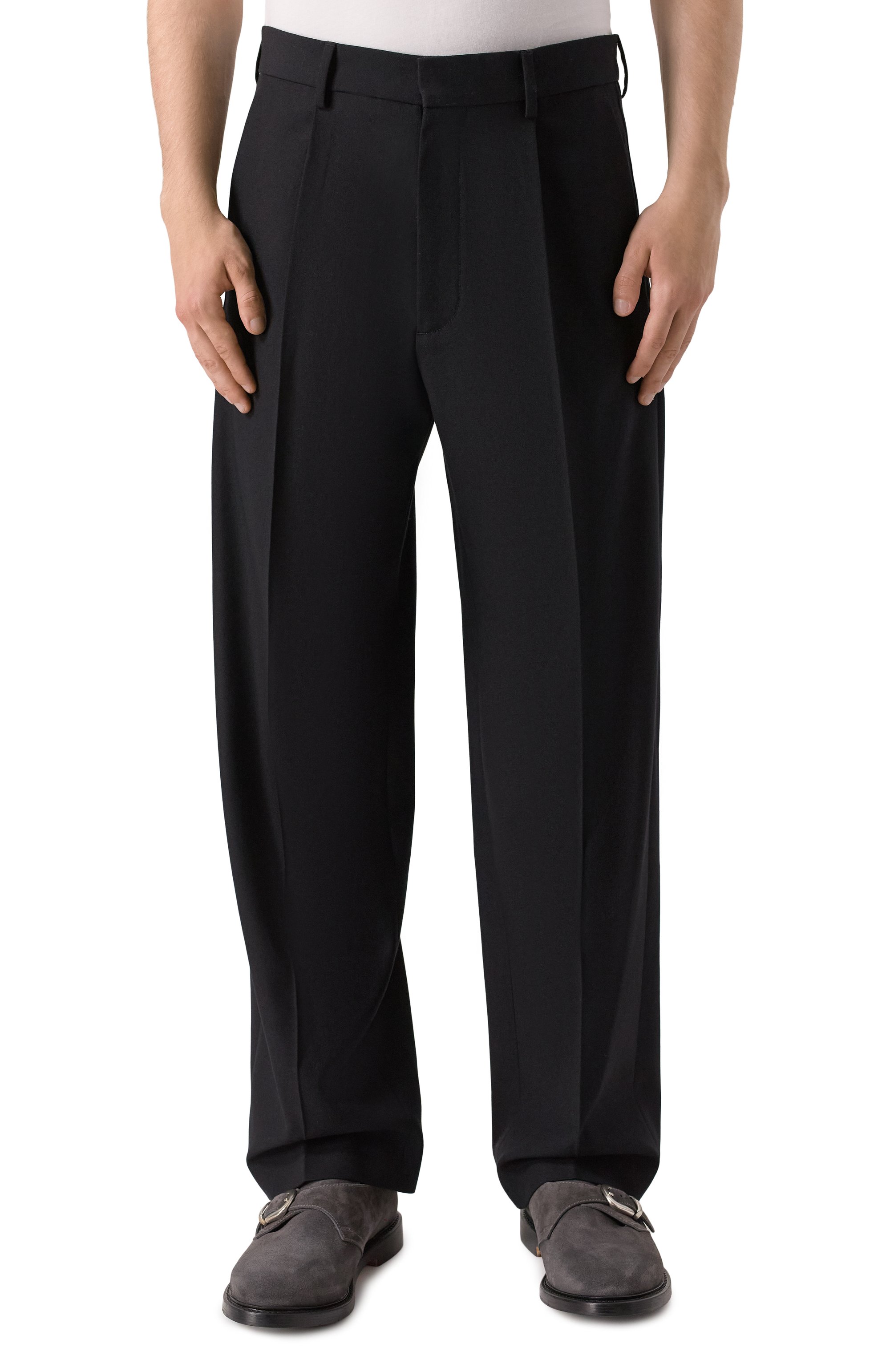 Шерстяные брюки MM6, арт. SH2KA0053/M35653, фото 3