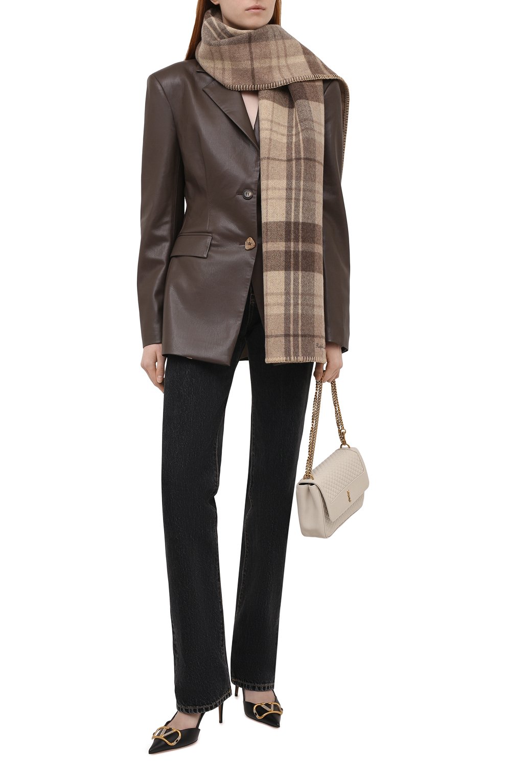 Шарф из шерсти и кашемира RALPH LAUREN, арт. 434857508, фото 2