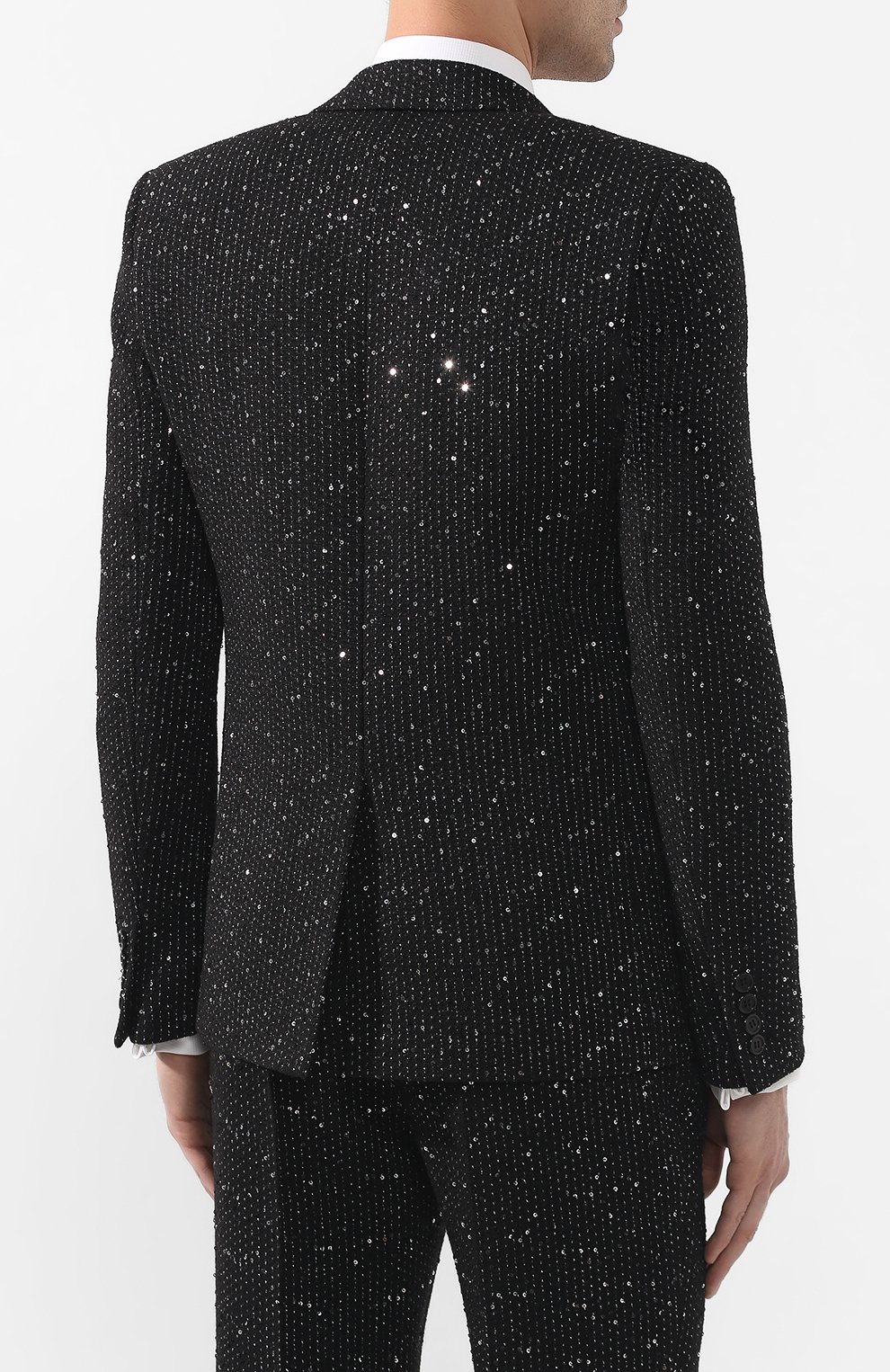Пиджак с пайетками SAINT LAURENT, арт. 600331/Y1A03, фото 4