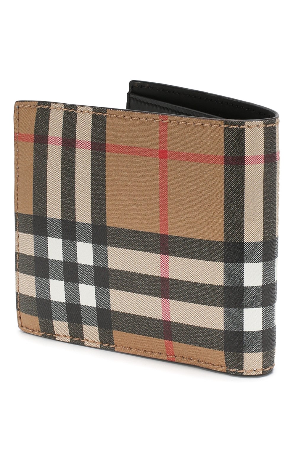Кожаное портмоне в клетку vintage check BURBERRY, арт. 4074624, фото 2
