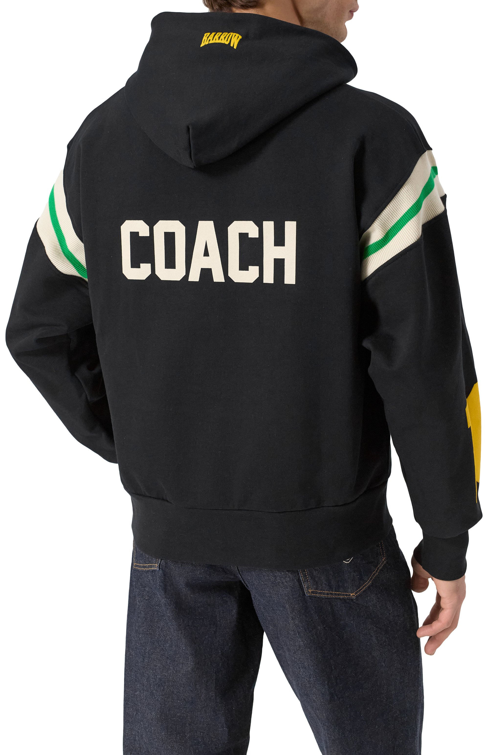 Хлопковое худи BARROW, арт. S5BWMAHS029, фото 4