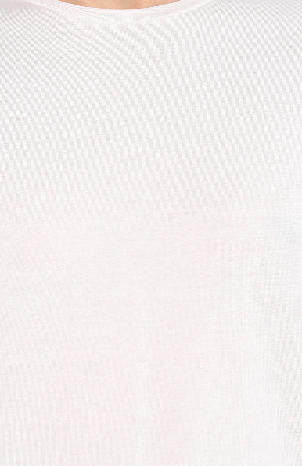 Футболка из шелка и хлопка LORO PIANA, арт. FAF6128, фото 5