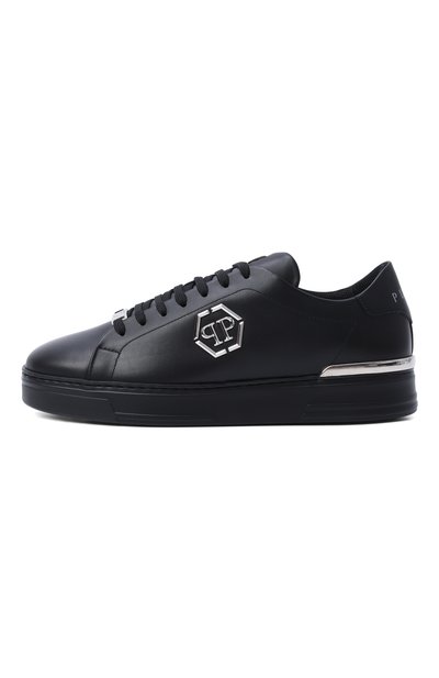 Кожаные кеды hexagon PHILIPP PLEIN, арт. FABS USC0379 PLE075N, фото 3