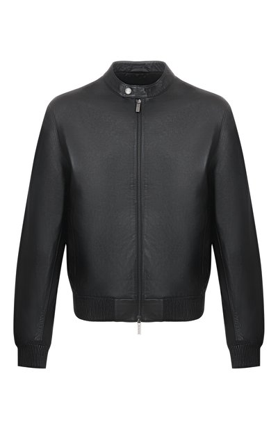 Мужской кожаный бомбер DIRK BIKKEMBERGS, арт. BML1403