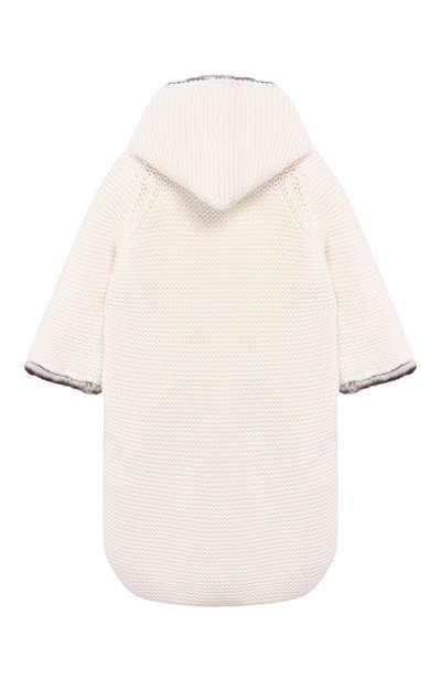 Кашемировый конверт с меховой отделкой LORO PIANA, арт. FAD5551, фото 2