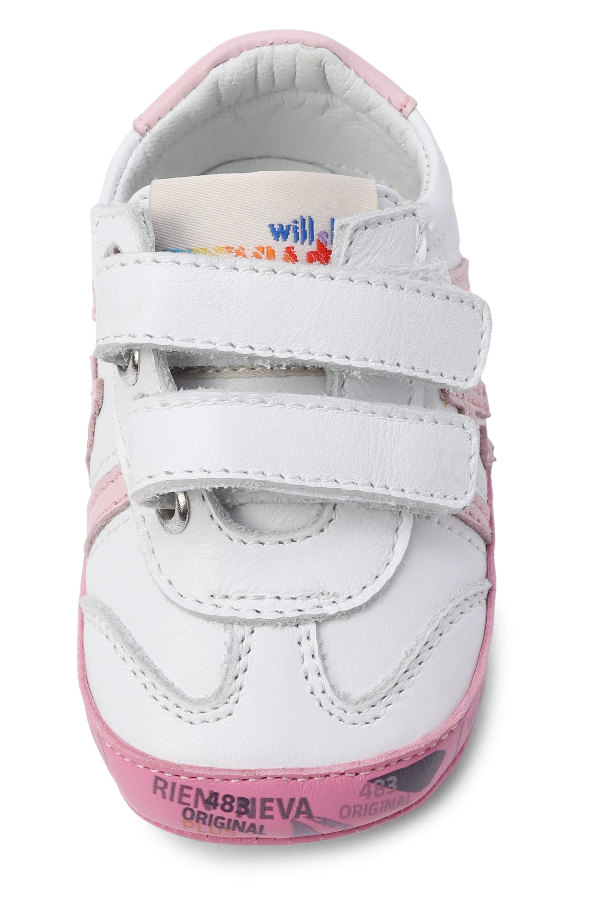 Кожаные пинетки lucy PREMIATA WILL BE, арт. 24CU0031-V/BABY V-LUCY V/16, фото 4