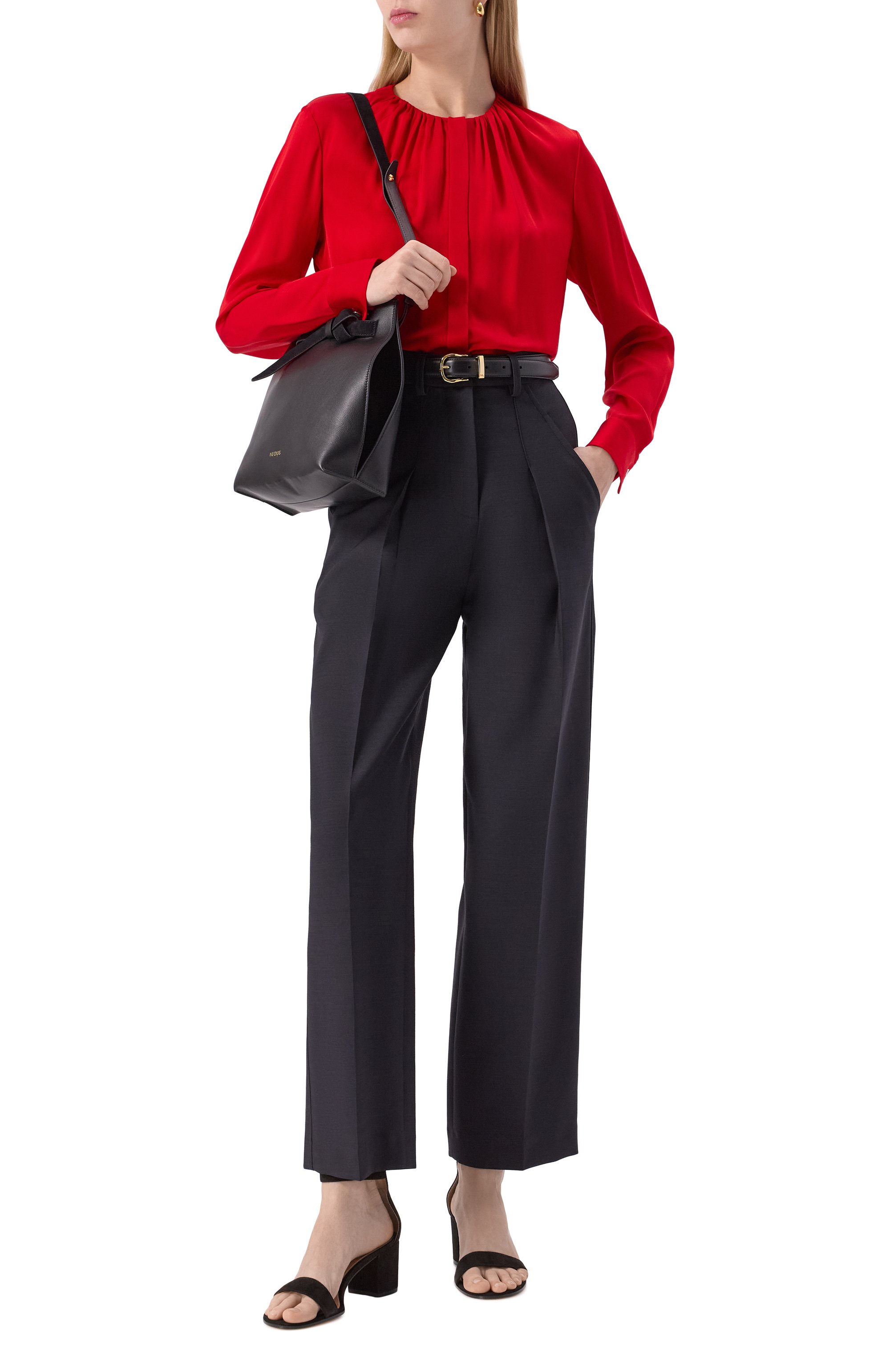 Шелковая блузка BOSS, арт. 50538481, фото 2