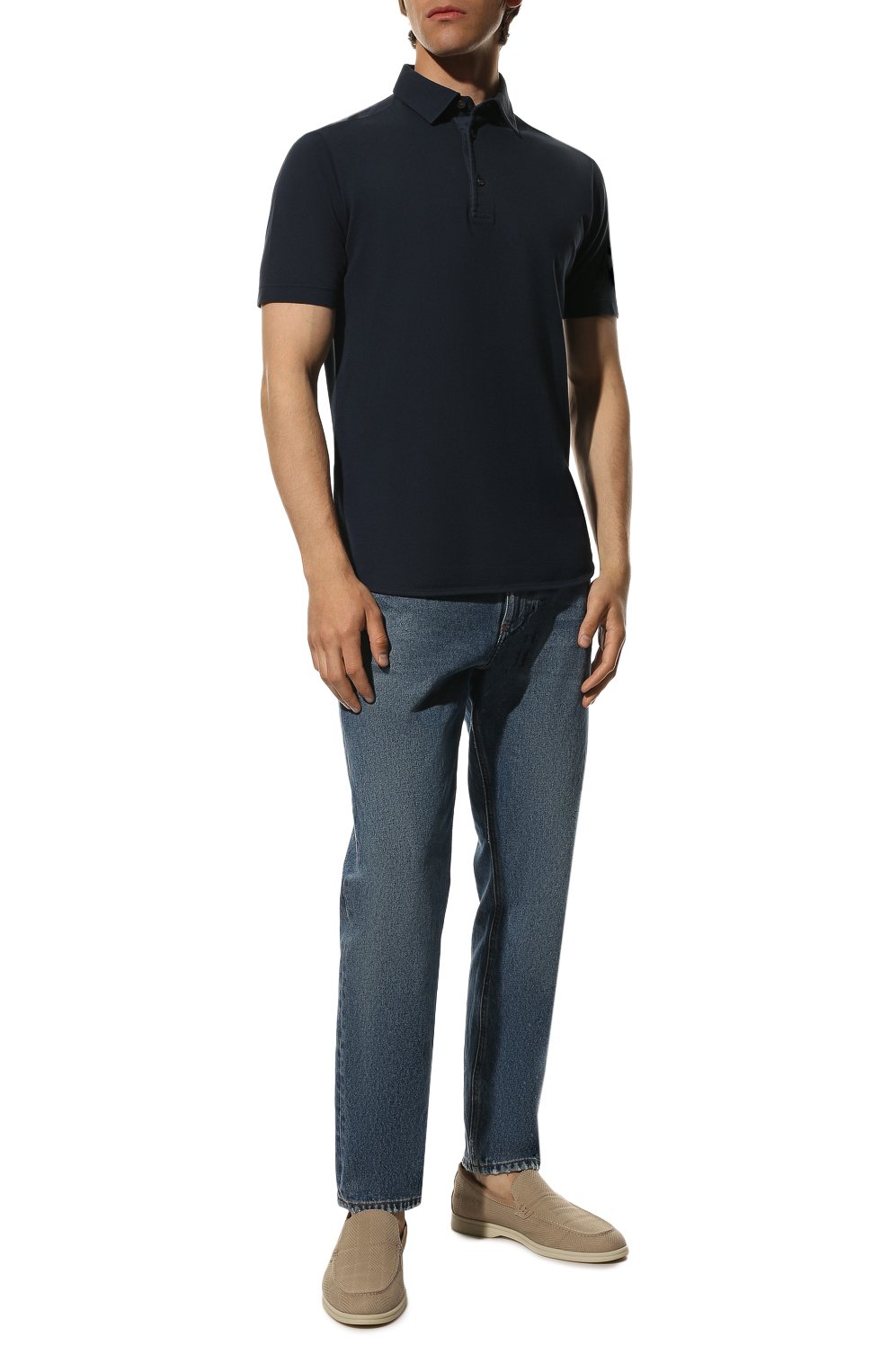 Хлопковое поло LORO PIANA, арт. FAI1315, фото 2