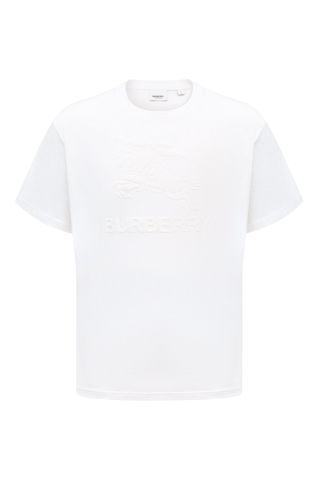 Хлопковая футболка BURBERRY, арт. 8072756, фото 1