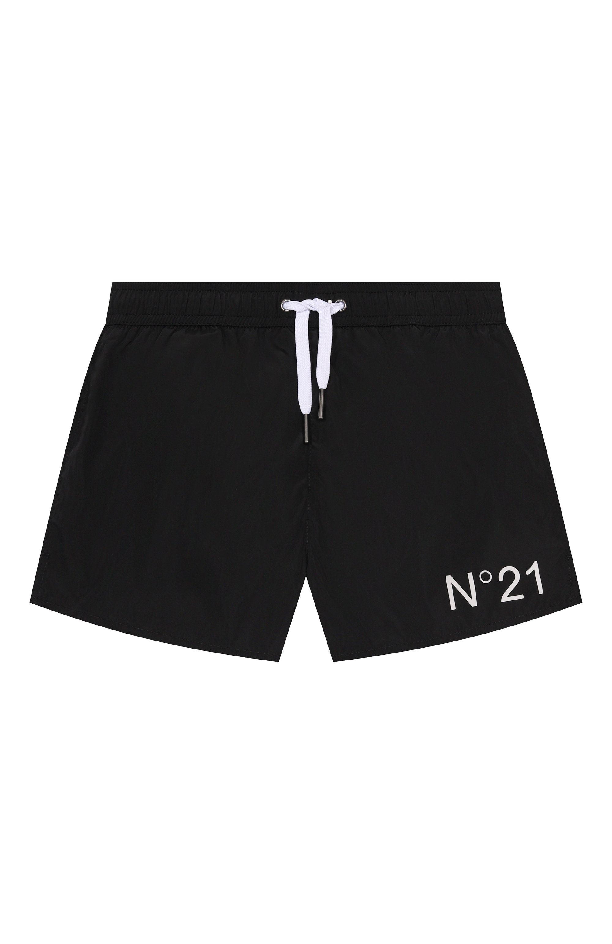 Плавки-шорты N21 черного цвета по цене 9950 руб., арт. N2103X/N0063, фото 1 Плавки-шорты N21, арт. N2103X/N0063, фото 1