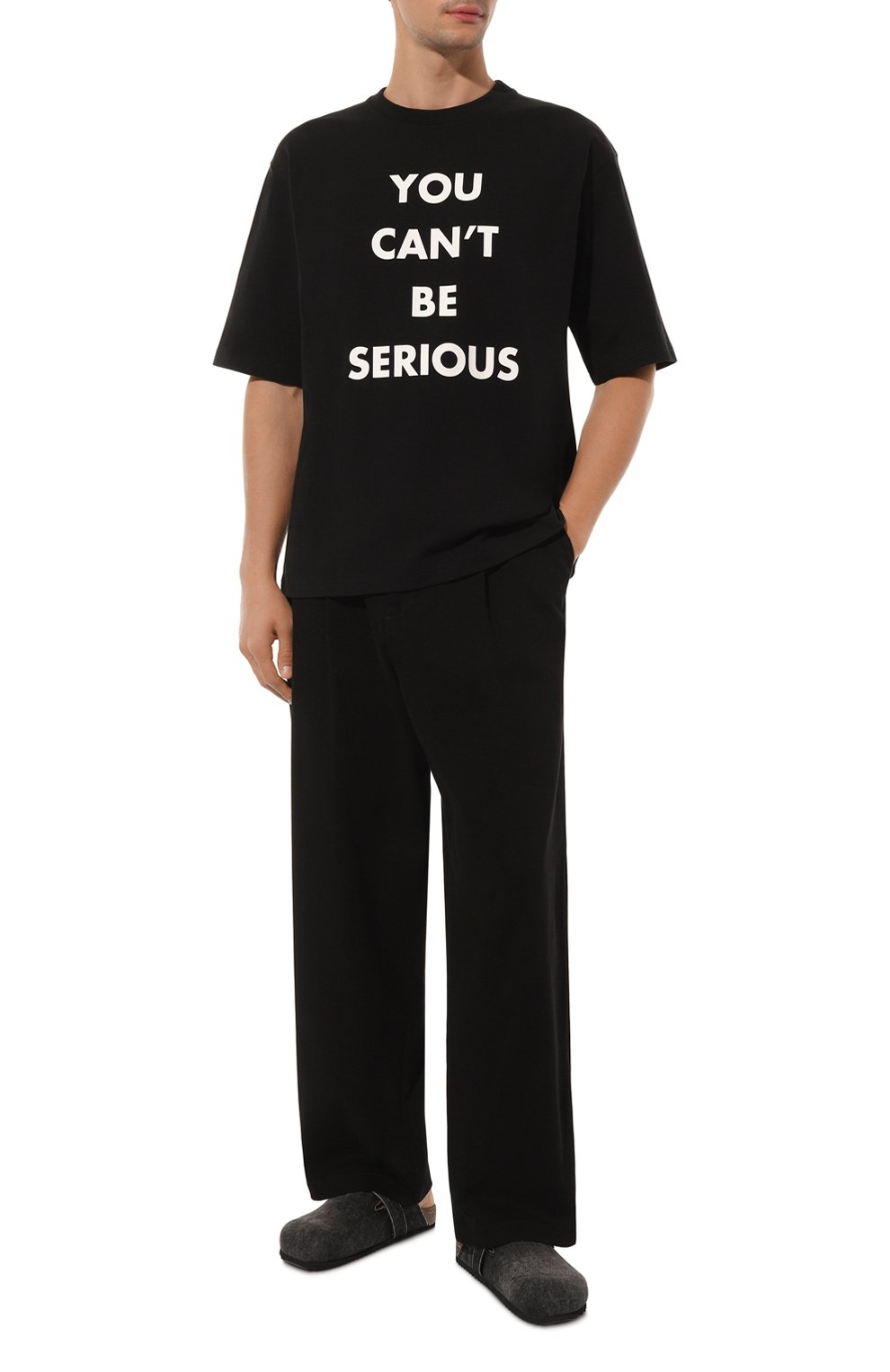 Хлопковая футболка MOSCHINO, арт. A0703/5244, фото 2