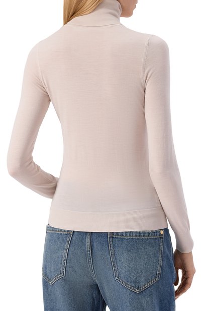 Шерстяная водолазка MVST светло-бежевого цвета по цене 128000 руб., арт. M0-M25.1MW.K401/34-48, фото 4 Шерстяная водолазка MVST, арт. M0-M25.1MW.K401/34-48, фото 4