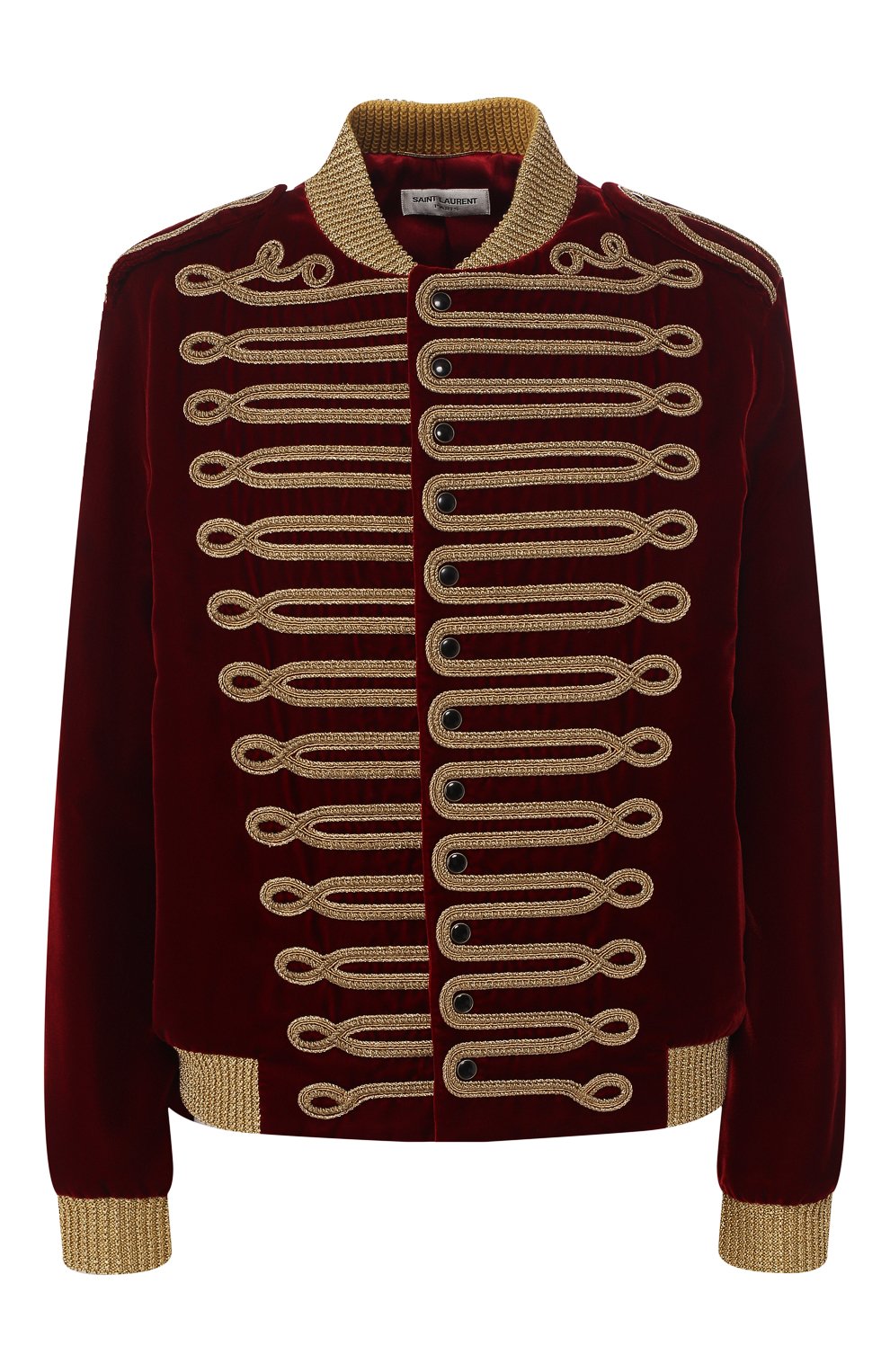 Бархатный бомбер SAINT LAURENT, арт. 571093/Y525R, фото 1