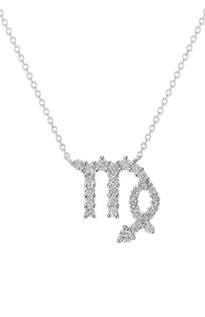 Женские кулон zodiac - дева MERCURY, арт. MP29203/WG