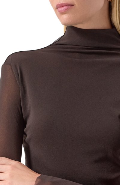 Водолазка D.EXTERIOR коричневого цвета по цене 19950 руб., арт. 61821, фото 5 Водолазка D.EXTERIOR, арт. 61821, фото 5