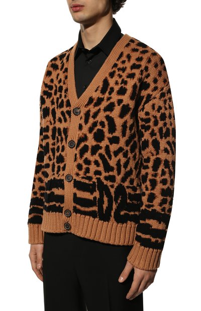 Кардиган из хлопка и шерсти DSQUARED2, арт. S74HA1244/S17928, фото 3