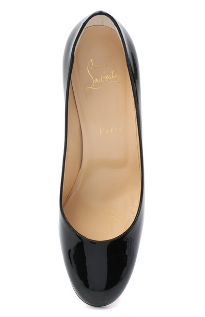 Кожаные туфли baobab 85 CHRISTIAN LOUBOUTIN, арт. baobab 85 patent, фото 5