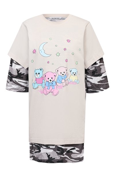 Хлопковая футболка BALENCIAGA, арт. 641584/TJVI1, фото 1