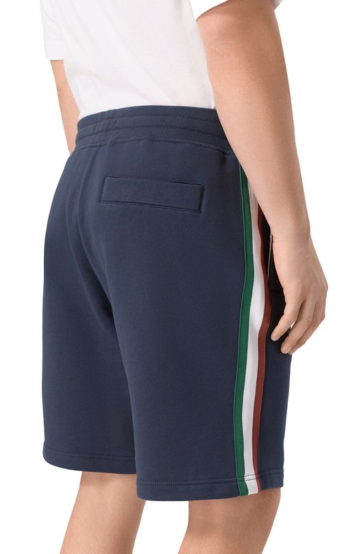 Хлопковые шорты Aeronautica Militare BF0030UF00677 Синий  BF0030UF00677 Фото 4