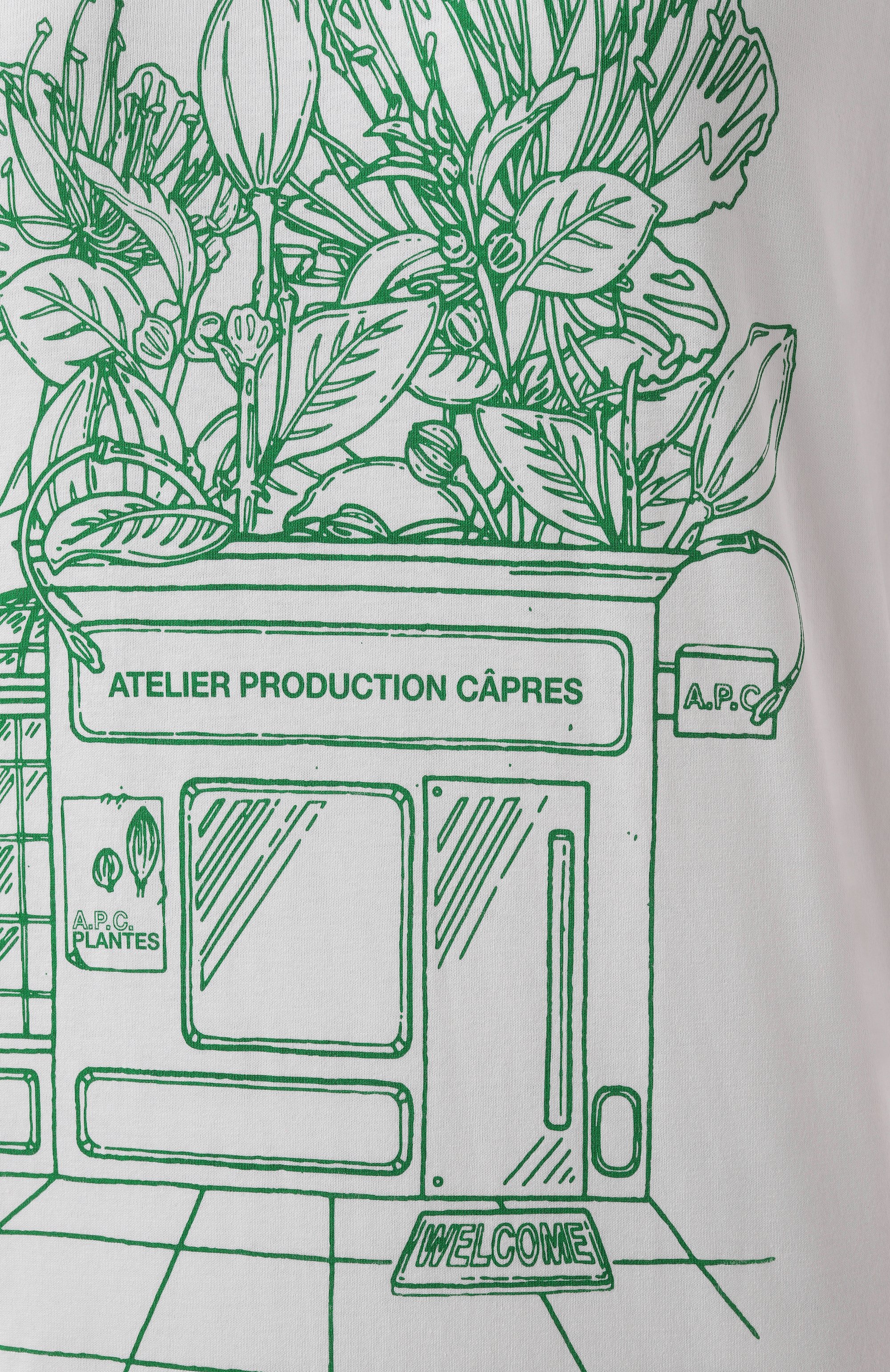 Хлопковая футболка A.P.C., арт. C0GCK-M26449, фото 6